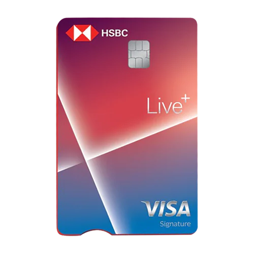 HSBC Live+ Cashback Credit Card